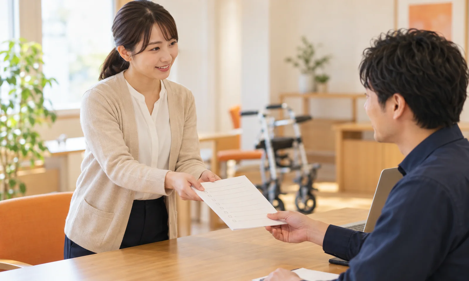 社内依頼を共有する担当者